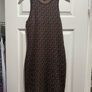 Michael Kors Brown Sleeveless Dress
